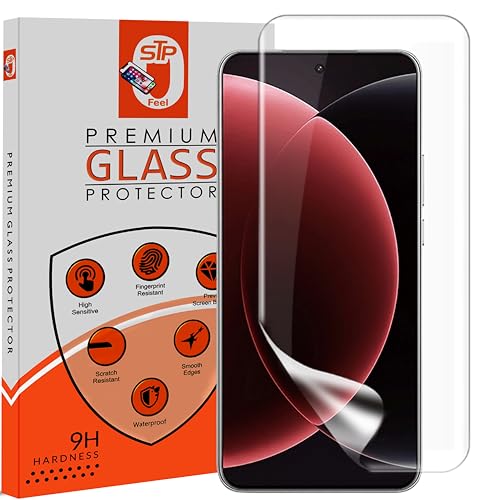 Image of STP FEEL 1 Pack Unbreakable Membrane Screen Protector Guard Compatible For Xiaomi 15 Ultra 5G, 6.73 Inch | Hydrogel Membrane Ultra Smooth Touch with Finger Print Support - HD /3 Months Warranty