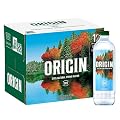 ORIGIN, 100% Natural Spring Water, 900 mL, Recycled Plastic Bottle, 30.4 Fl Oz (Pack of 12)