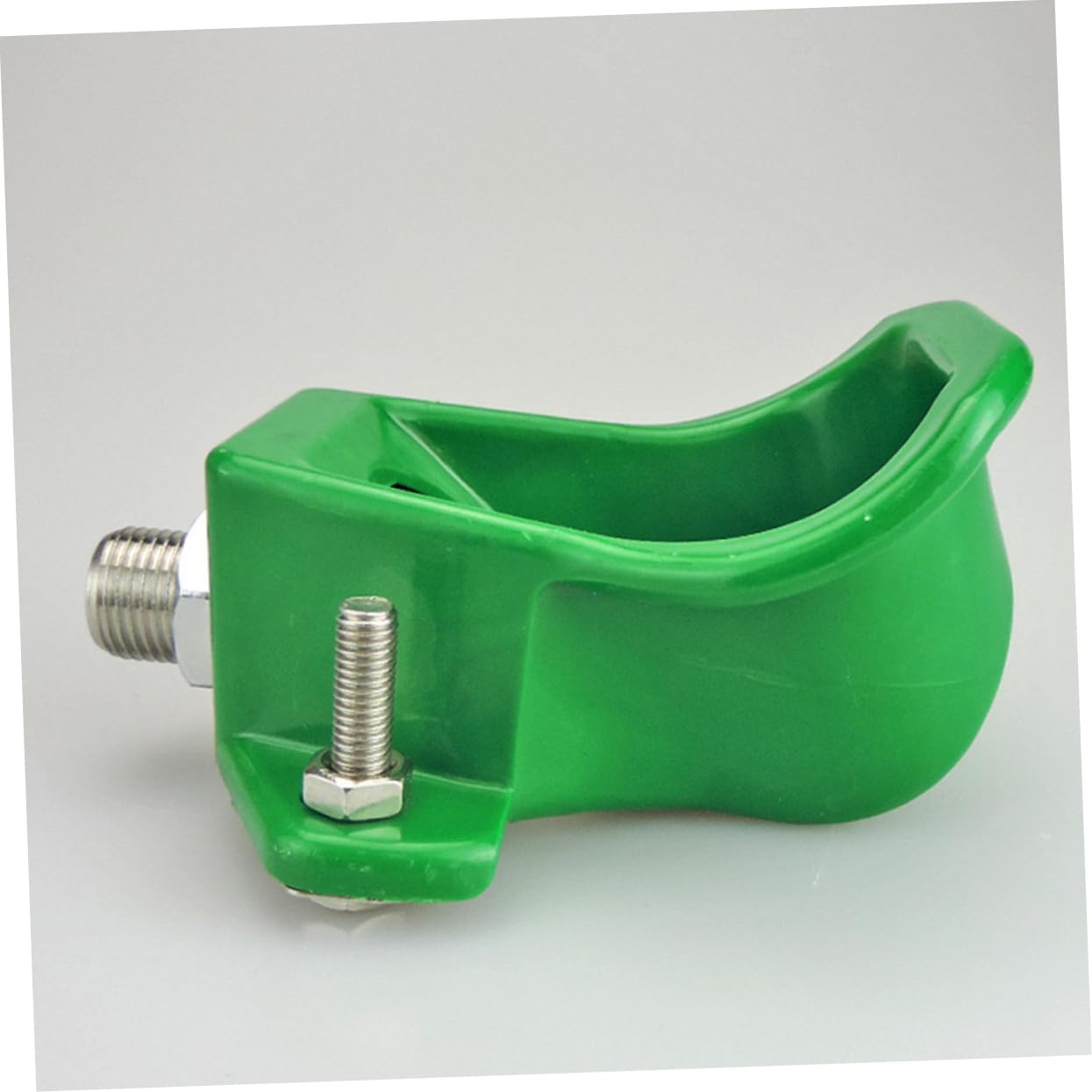 Bebedero para Cerdos 3 Piezas de Acero Inoxidable Verde | Uso en Granja para Cerdos y Cabras, Material Plástico y Acero Inoxidable, Suministro Automático de Agua