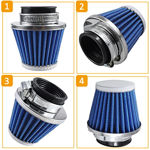 Cyleto 39Mm Air Filter For Gy6 Moped Scooter Dirt Bike Motorcycle 50Cc 110Cc 125Cc 150Cc 200Cc Kids' Atv Scooter Go-Kart Dirt Bike Pocket Bike #TOP5