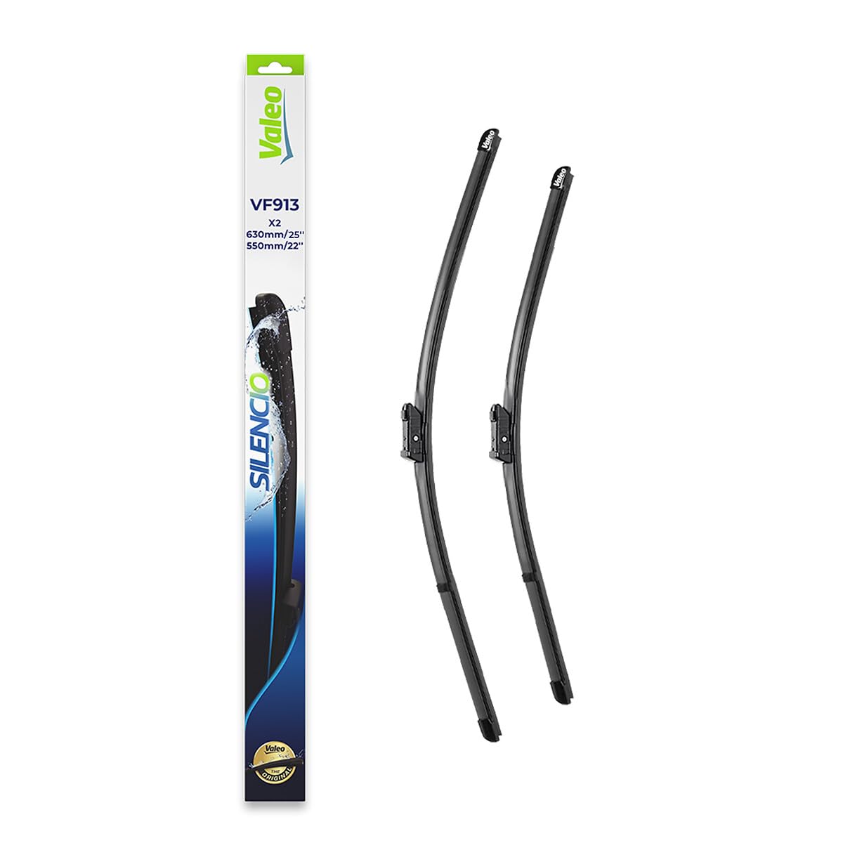 Valeo Silencio 2x Pióra Wycieraczek VF913 - Przód - 630 mm / 550 mm