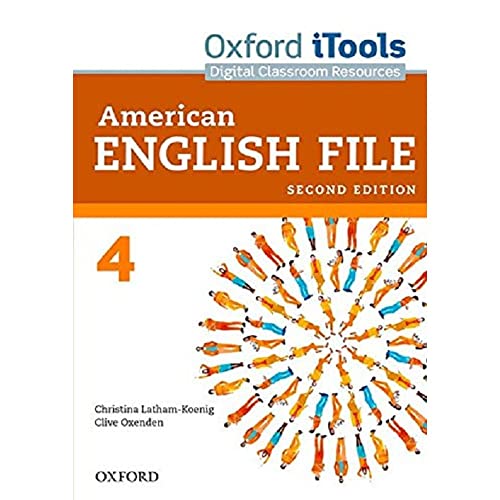 American English File 2e 4 Itools: DVD 0194775585 Book Cover