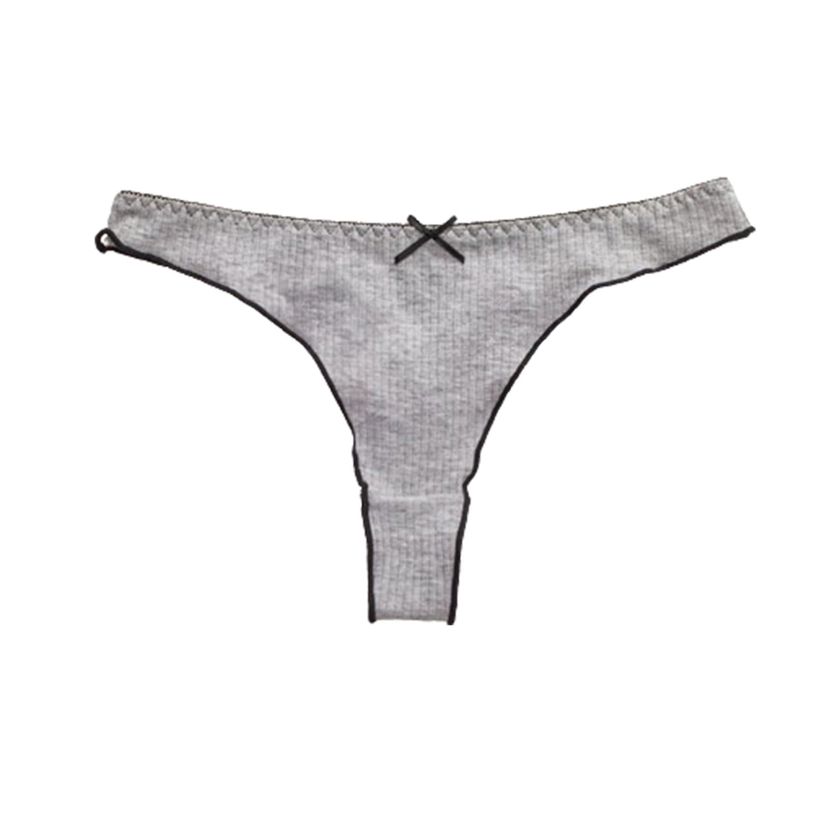 Akklian Womens Panties Lace Thong for Women Cute Low Waist Underwear Panties T-Back Thong Sexy Panties G-String Thong