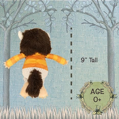 Where The Wild Things are Gift Set with Hardcover by Maurice Sendak, 14" Max Plush Doll, 9" Moishe Monster Stuffed Animal, 9 Inch Bernard Monster Plush, 9" Tzippy Monster Plushie, and Activity Pages - Image 6