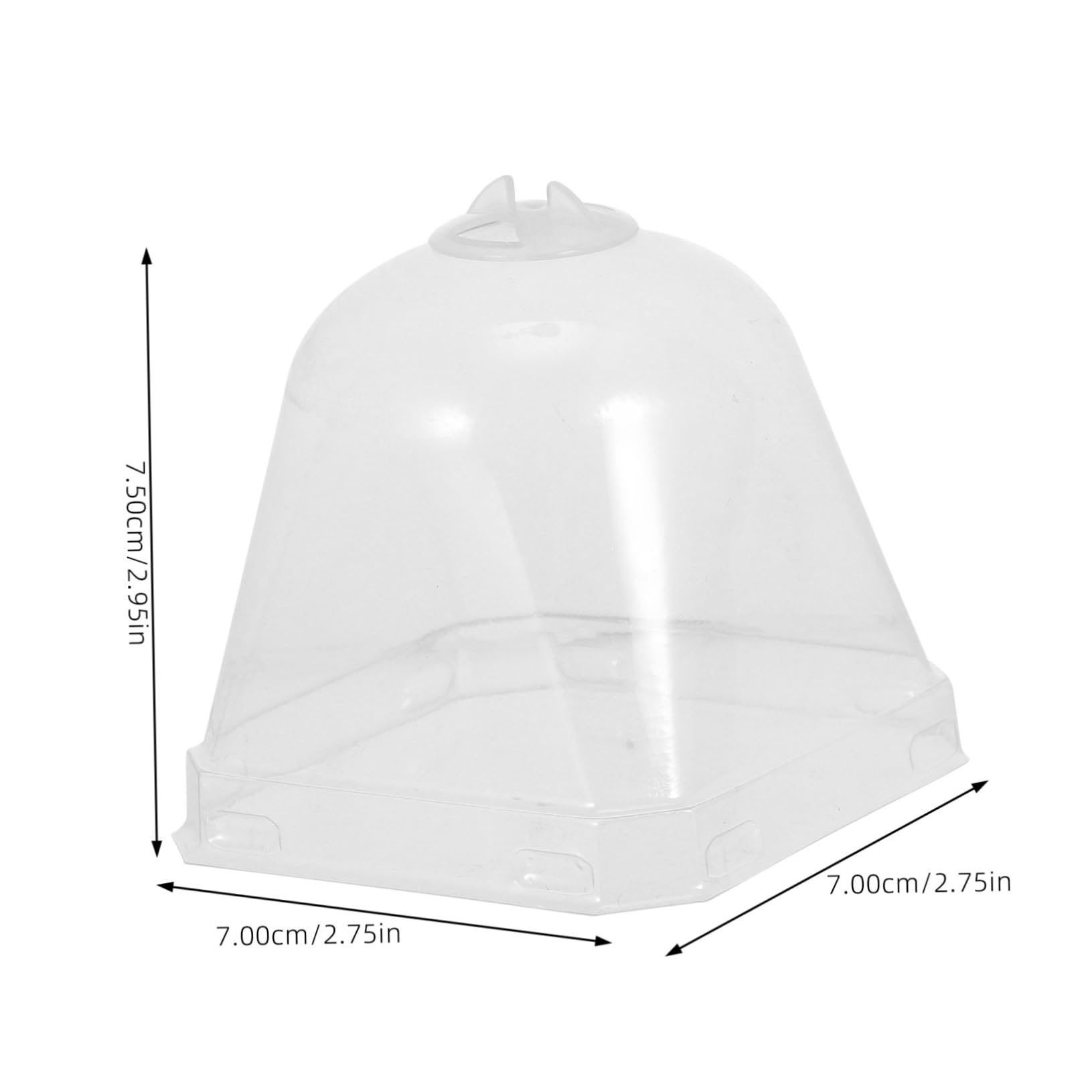 flower pot cover outdoor planter pots veggie vegetables freeze cloche plant warm cloche clear plant cover dome protective cover humidity domes for starting set