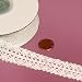 Anna White Cotton Lace Trim, 1" X 10yd