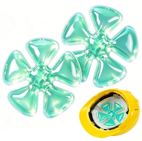 2 PCS Ice Pack for Hard Hat Reusable Cooling Gel Ice Packs for Hats Helmet Ice Packs Cool Down Cold Pack