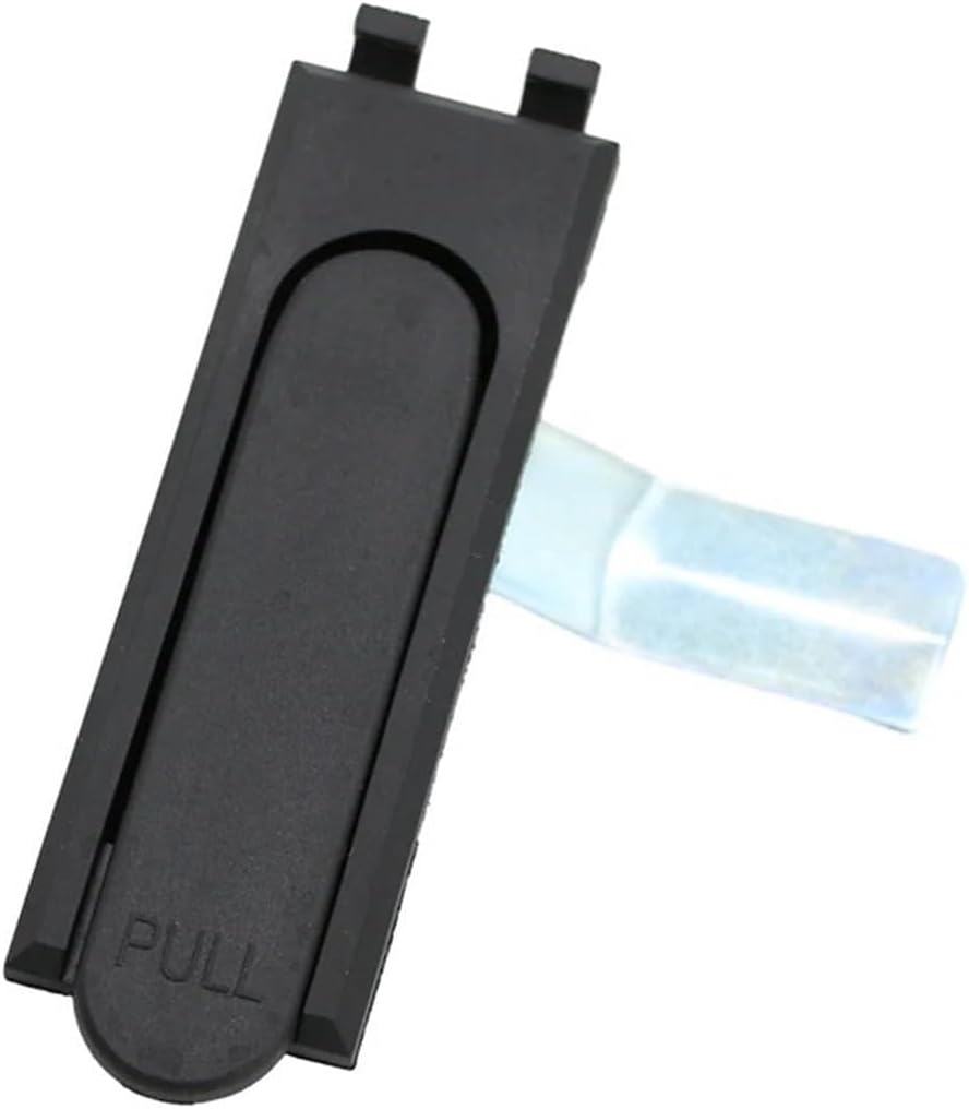 MS717 Black Plastic Steel Flat Lock Distribution Box Cabinet Meter Box Lock MS380 Cabinet Door Lock 1Pcs