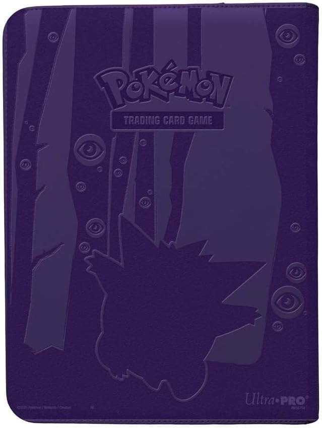 Ultra PRO ポケモン ゲンガー 9ポケット ジッパー付き バインダー Amazon.com: Ultra Pro Zippered PRO Binder 9-Pocket Pokemon Elite