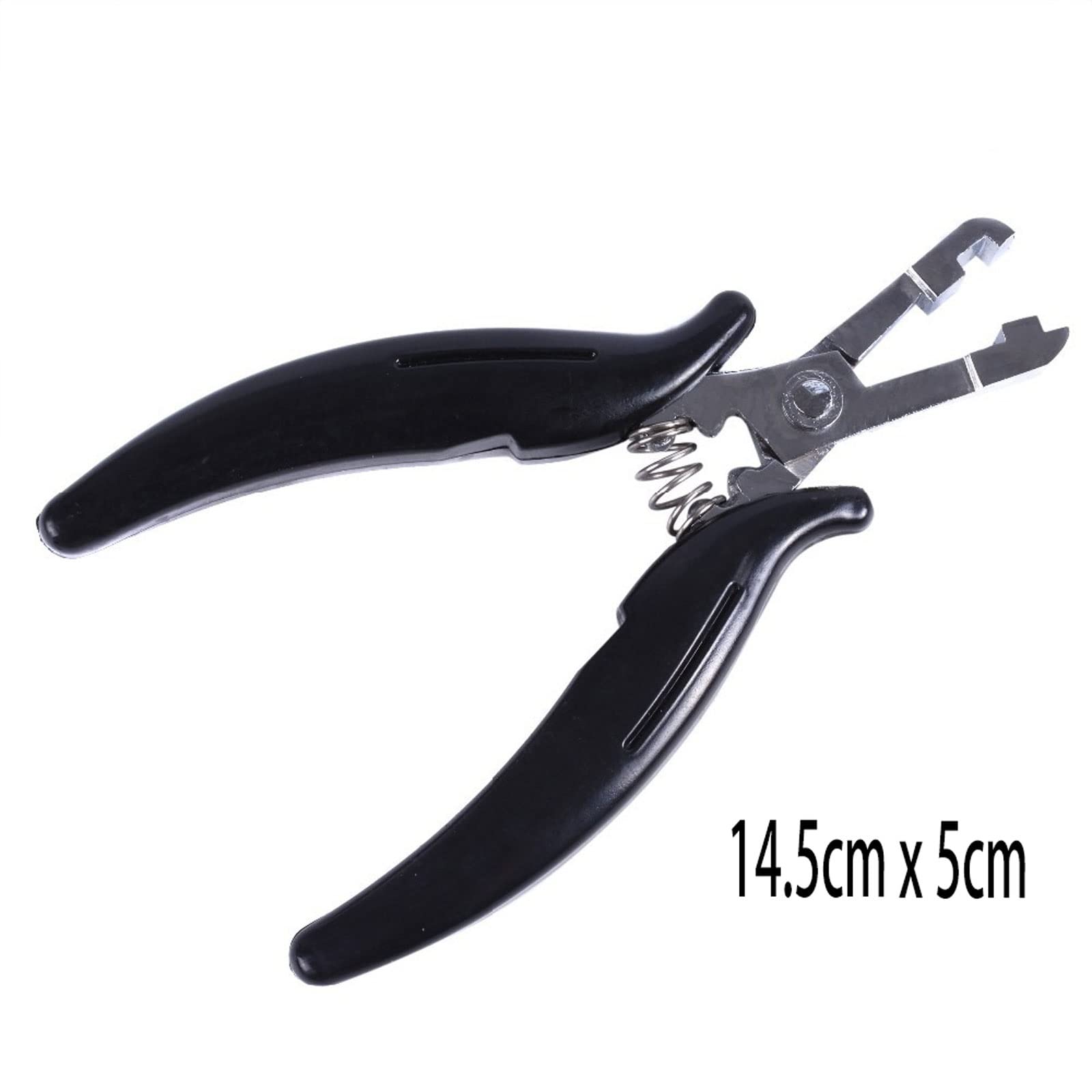 JINGYAN Alicates universales Metal 6mm U Shaped Pliers For Micro Rings Human Hair Extensions Tools