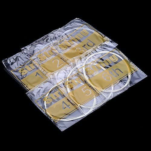 Jeu de 6 Cordes Acoustique Classique Pour Guitare Normal, Corde en Nylon Pour Guitariste, Cordes a 6 Tailles Différentes… - Les Beatles, Paul McCartney, John Lennon, RIngo Starr, George Harrison Jeu de 6 Cordes Acoustique Classique Pour Guitare Normal, Corde en Nylon Pour Guitariste, Cordes a 6 Tailles Différentes… – Image 5