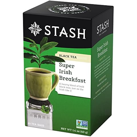 Stash Tea Super Irish Breakfast Black 20 Count Box (Pack of 6) Cover