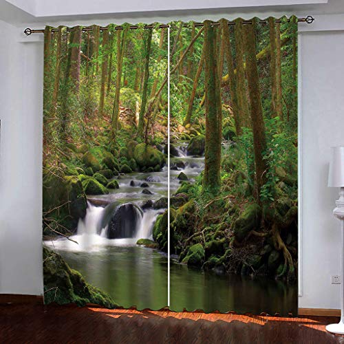 Rideaux et draperies isolant thermiques à oeillets opaque - 2