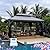 PURPLE LEAF 12' x 16' Hardtop Aluminum Gazebo with Double Metal Roof Heavy Duty Permanent Gazebo for Patio Deck Lawn Garden All Weather Outdoor Pavilion Gazebos, Light Grey