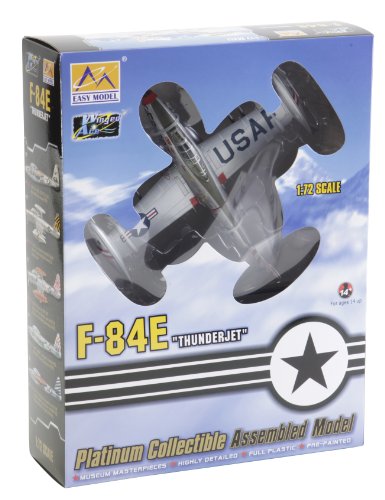 F-84E Thunderjet USAF maquette Easy Model 1/72 avion de chasse Corée 1951