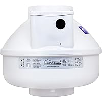 Vista 6 de RadonAway Ventilador de mitigación de radón 23011-1 XP201, 4