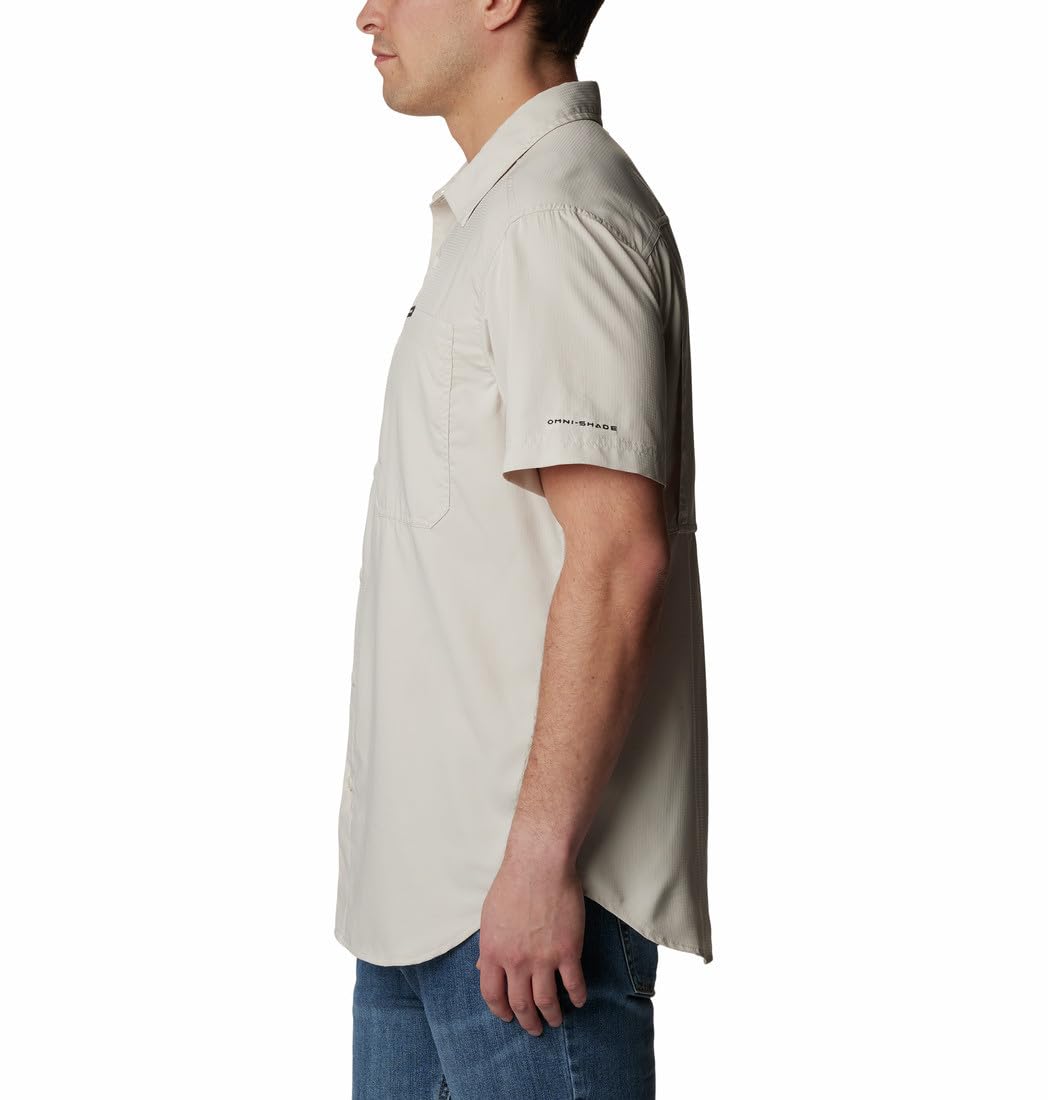 Columbia Men's Solid Regular Fit Shirt