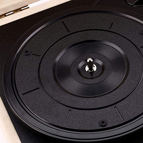 Record Player Bluetooth Turntable with Stereo Speakers Portable Belt-Driven 3-Speed Vinyl Record Player for Entertainment and Home Decoration Portable Bluetooth Record Player Ideal Gift - Les Beatles, Paul McCartney, John Lennon, RIngo Starr, George Harrison Record Player Bluetooth Turntable with Stereo Speakers Portable Belt-Driven 3-Speed Vinyl Record Player for Entertainment and Home Decoration Portable Bluetooth Record Player Ideal Gift – Image 7