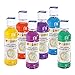 Morocolor PRIMO, Kit Assortito di 6 Colle colorate ad acqua in bottiglia 240ml, Colla colorata senza solventi e senza glutine, Lucida e colorata, Facilmente lavabile, Colla per slime