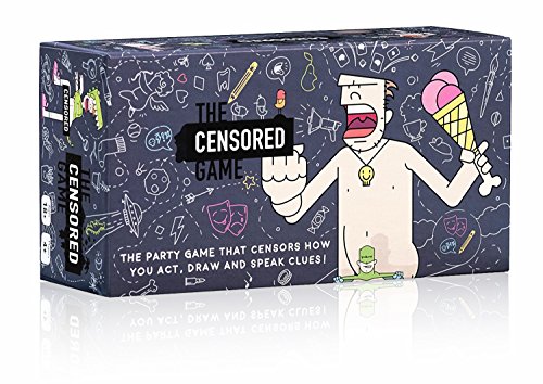 The Censored Game - The Party Game that Censors How You Act, Draw and Speak Clues!