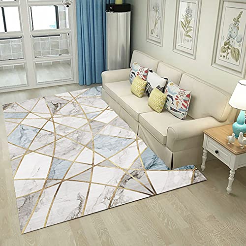 KTDZ Alfombra De áRea Alfombra Moderna, Suave Y ContemporáNea para Piso con Textura Mullida De Primera Calidad para Sala De Estar Interior, Comedor Y áRea De Dormitorio Cover