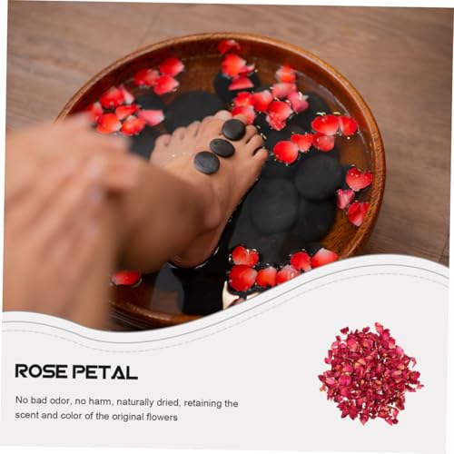 Pétalos de rosa secos 250g para decoración y manualidades miniatura 7