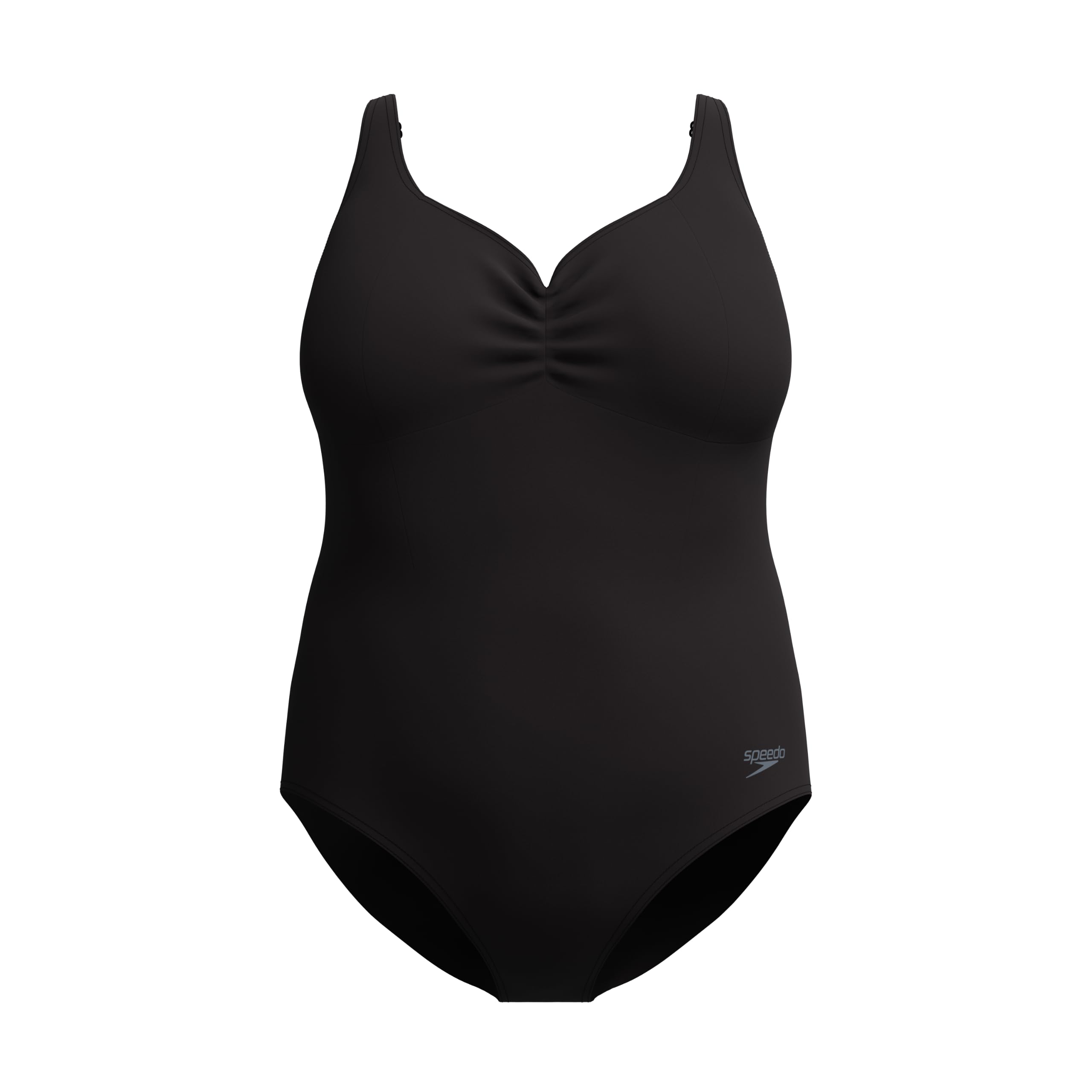 Speedo Women's Plus Size Solid Aquanite Swimsuit (Pack of 1)