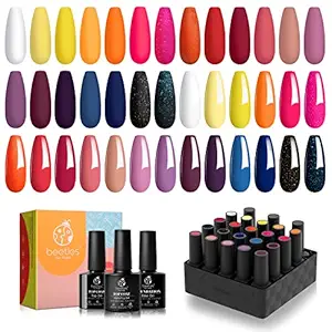 yellow gel nail polish