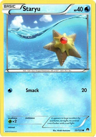 Pokemon - Staryu (25/122) - XY Breakpoint