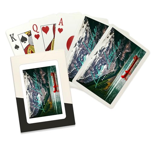 Baraja de 52 Cartas Poker Banff National Park Canada