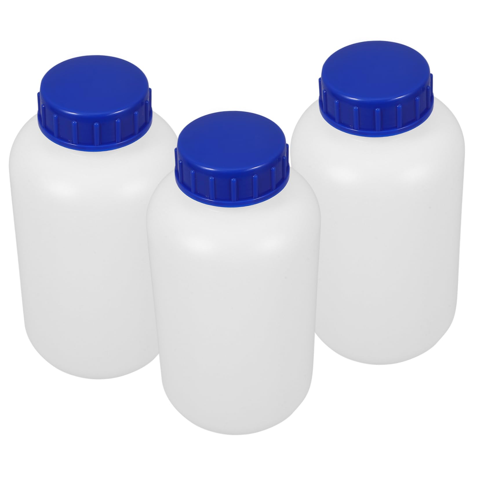 ABOOFAN 3 Sätze Verdickte Versiegelte Plastikflasche Wieder Auffüllbar Probenbehälter Flüssig Chemie -reagenzienflasche Klare Reagenzflasche Außenhülle Der Flasche Aus Hdpe 3 Stück * 3