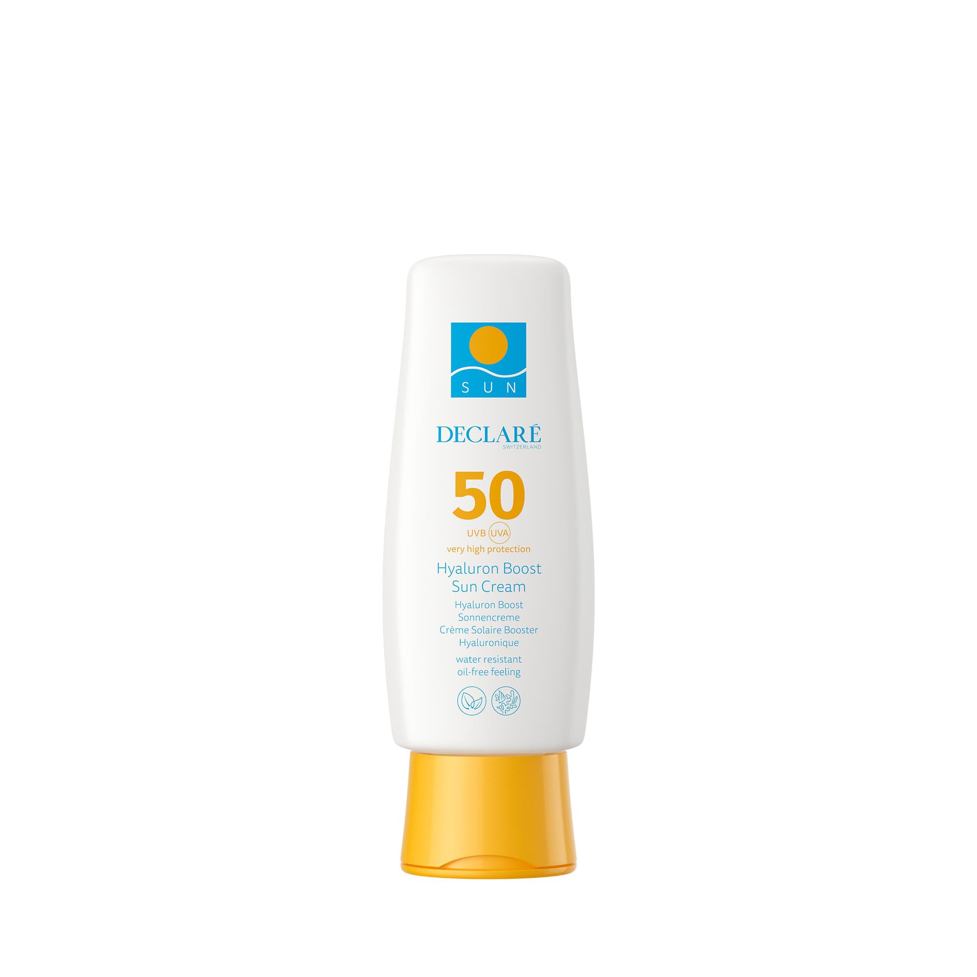 Declaré Hyaluron Boost Sun Cream SPF 50 50 ml – Sonnenpflege mit Lichtschutzfaktor – Mit Hyaluronsäure & Feuchtigkeitskomplex – Für ein geschmeidiges, gepflegtes Hautgefühl