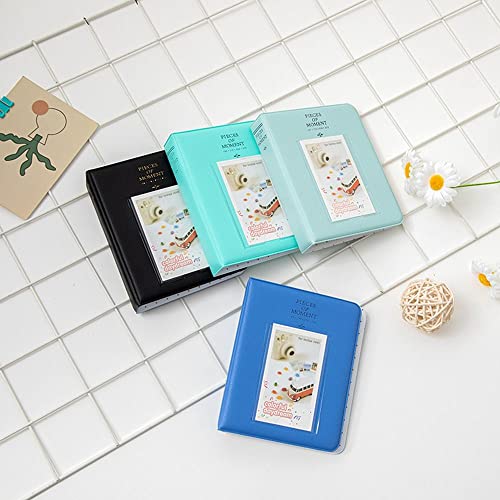 KALUO Fotokartenhalter mit 64 Fächern für Fotoaufkleber, Fotoalbum, Fotoalbum, Aufbewahrung, Sofortalben (grün) – Bild 8