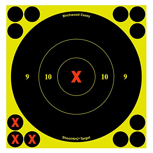 Image of Birchwood Casey Shoot•N•C 6 inch Bullseye Paper Shooting Target