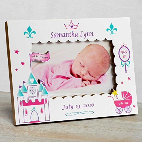 Personalized Baby Picture Frame, Baby Girl Picture Frame