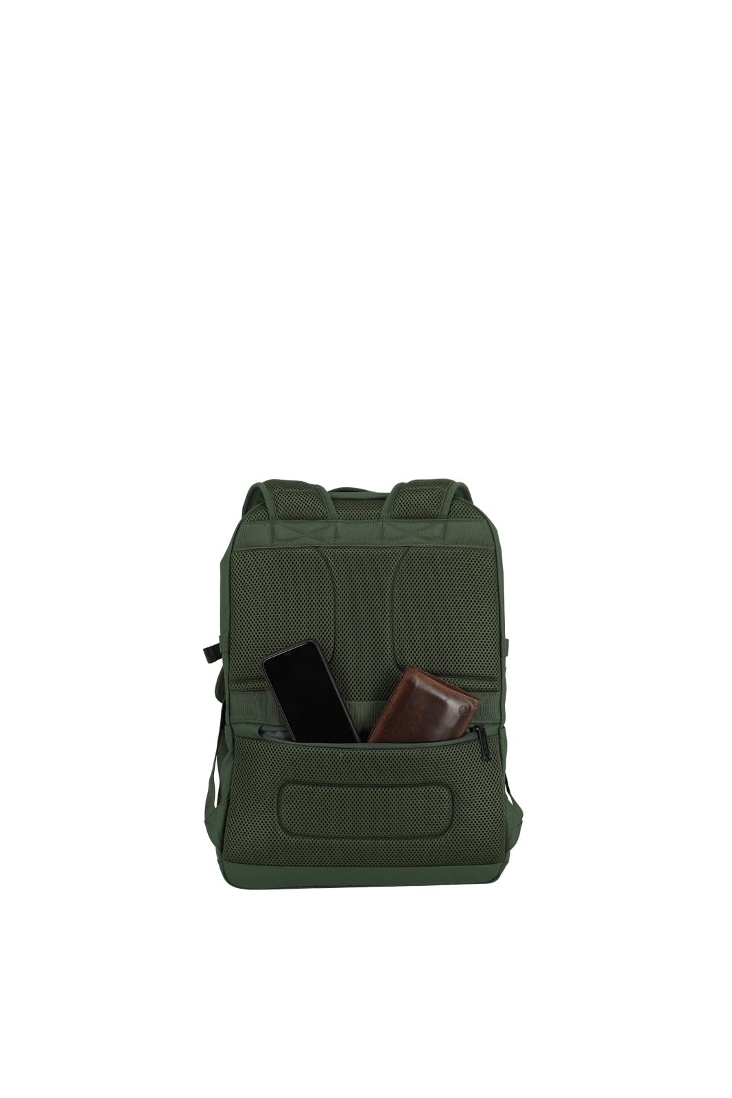 travelite zaino in materiale idrorepellente, scomparto imbottito per laptop da 15,6 pollici, zaino BASICS con funzione di aggancio, 48 cm, 28 litri, 900 grammi
