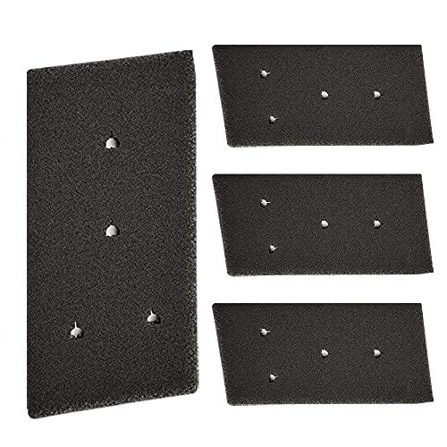 CJBIN Filtre Seche Linge Whirlpool, 4 Pièces Filtre Eponge pour Whirlpool, Filtres Mousse pour Whirlpool, Tapis Filtrant pour Sèche-Linge Whirlpool HX 481010716911