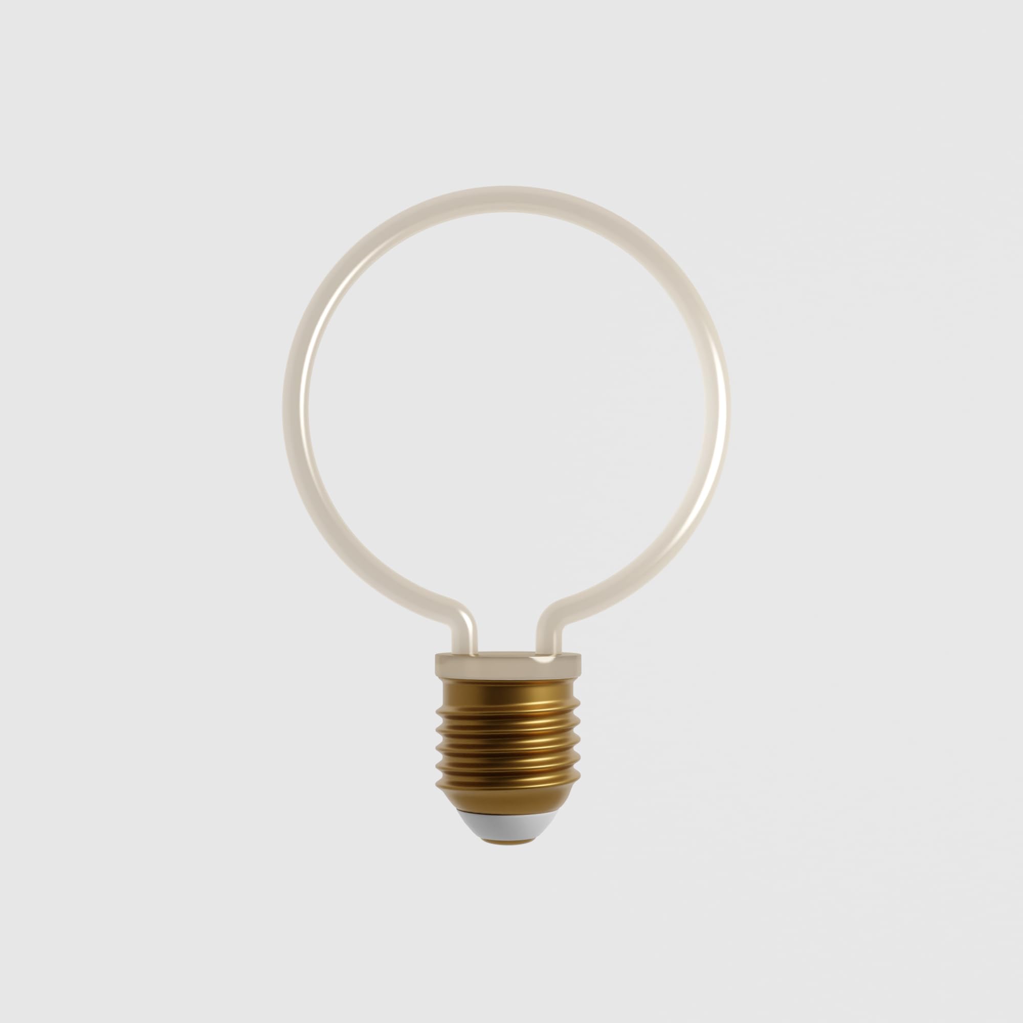 Led G125 4W E27 Screw Led Love Filament Globe Edison Warm White Amber Bulb from B&Q