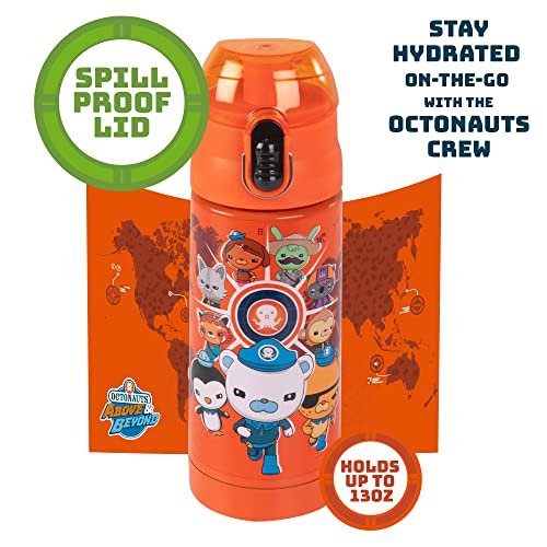 Octonauts Above & Beyond Orange Stainless Steel 13 oz Insulated Water