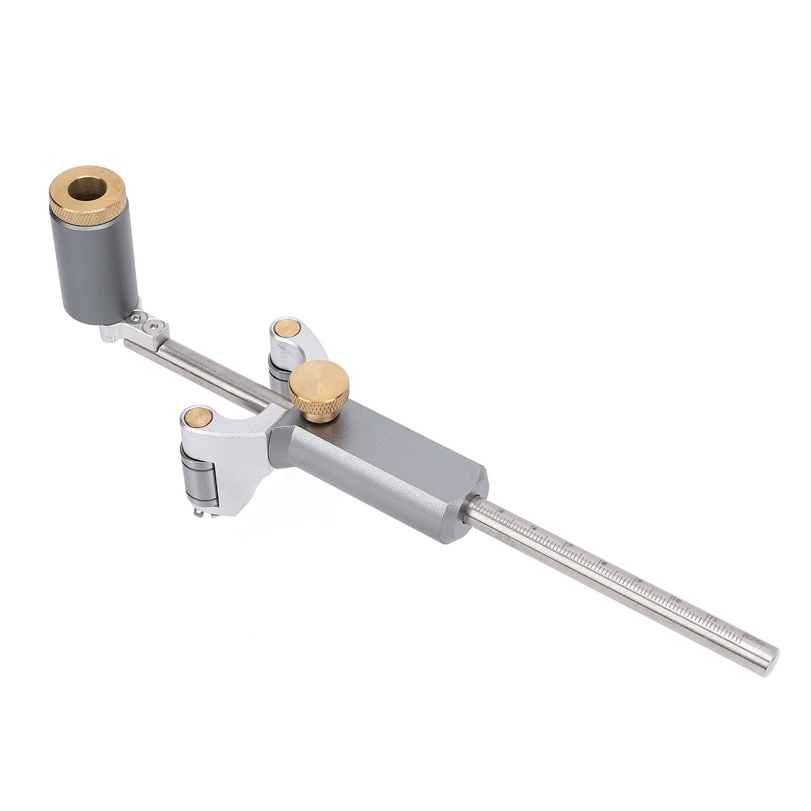 Righello per tracciatore ad lineare per la lavorazione del legno Utilizza strumento per disegnare ad dritto da 0 a 120 mm Calibro per marcatura di linee parallele per progetti