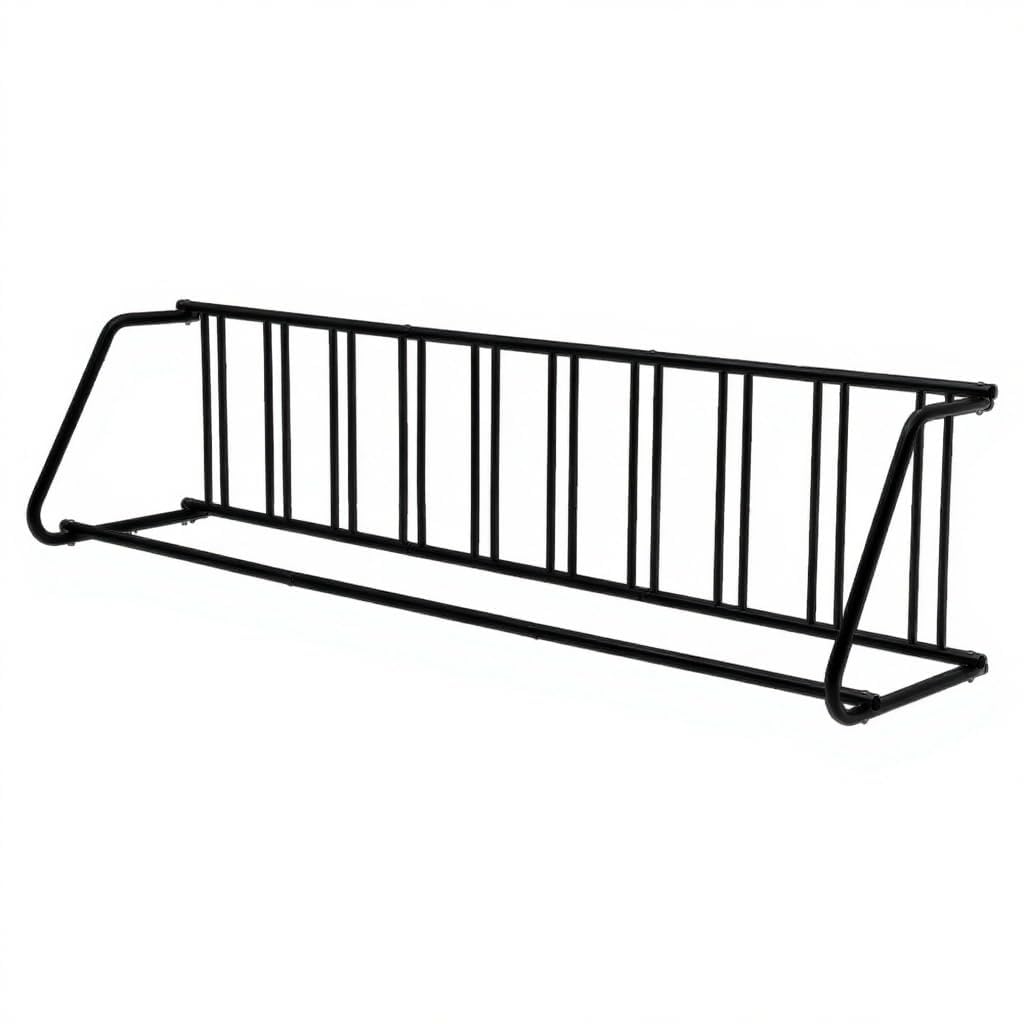 Floor 10 Bike Rack, Double Side Grid Bicycle Floor Parking Stand, Sturdy Garage Bike Rack, Compact Storage Stand for Streets, Yards, Bike Events — view 4