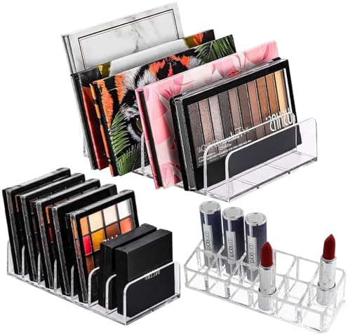 Kiuiom Organisateur Palette Cosmétique, Boite Rangement Maquillag...