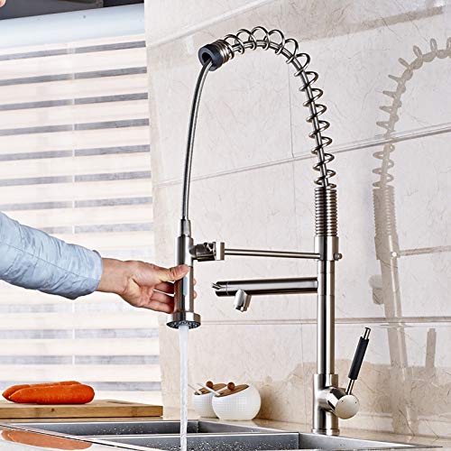 Spring Pull Down Kombiauslauf Küchenarmatur Standmixer