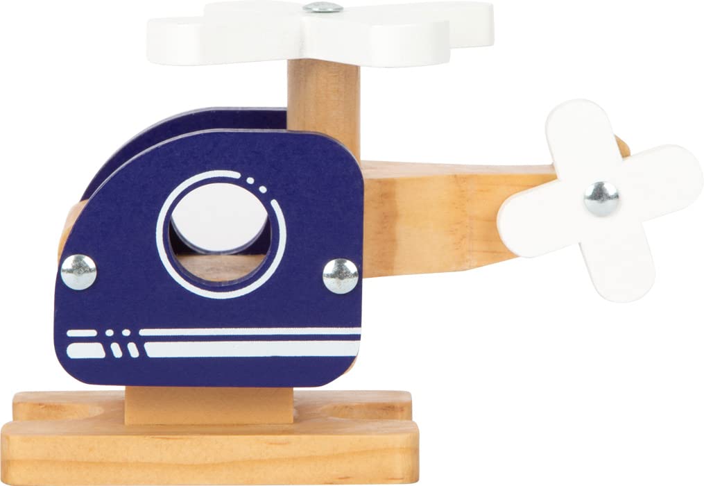 Small Foot Helicopter, toy for children made of FSC® 100%-certified wood, for ages 18+ months. Prod. No. 12287 - Image 4