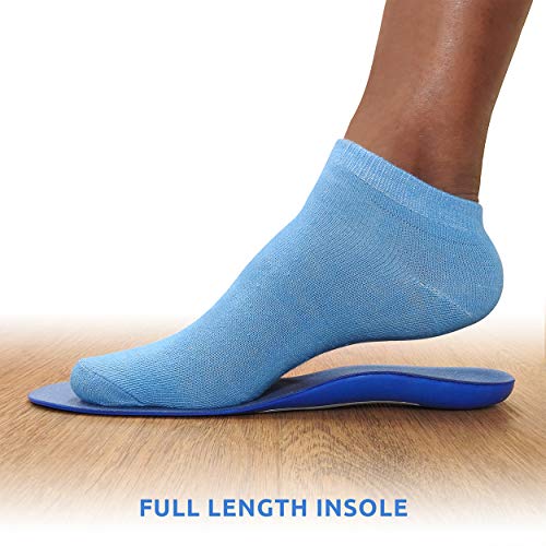 Image of Comfort Zone Plantar Fasciitis Orthotic Insoles for Women, Relieves Pain Associated with Plantar Fasciitis, Sizes 6-10, 3 Pack