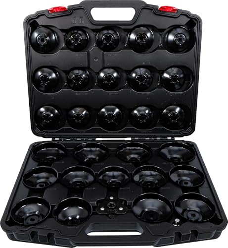 BGS Diy 9787 | Ölfilterschlüssel-Satz | 30-tlg. | Ölfilterkappen