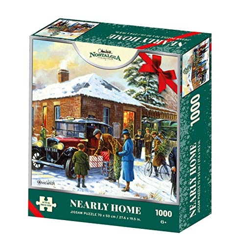 Puzzle 1000 piezas navideño Kevin Walsh K34001 para regalar en Navidad y disfrutar en invierno