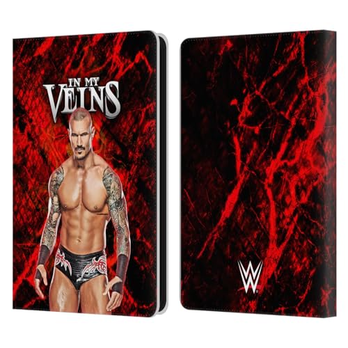 Étui WWE Randy Orton Kindle Paperwhite 6 housse portefeuille simili cuir de protection