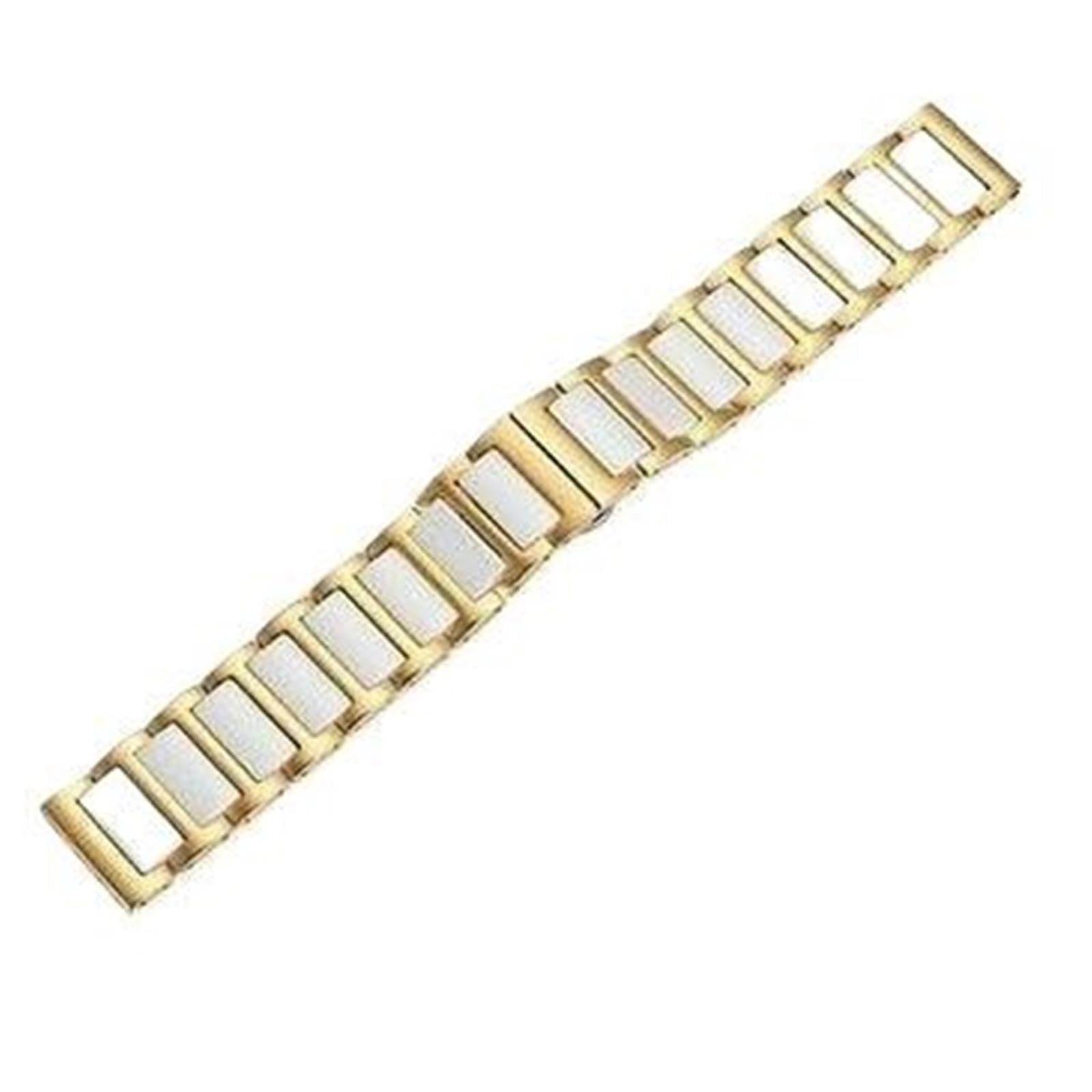 cinturino dell'orologio Cinturino for orologio in ceramica dorata Donna Elegante e alla moda 12 14 16 18 20 22mm