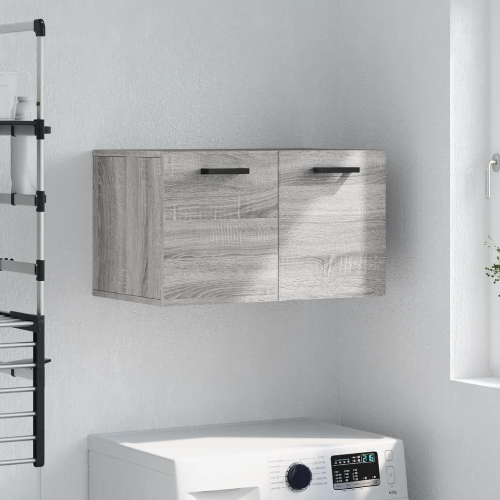 Armadio da parete grigio Sonoma, 60 x 36,5 x 35 cm, pensile